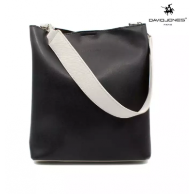David Jones Black/White Two Toned Handbag For Women